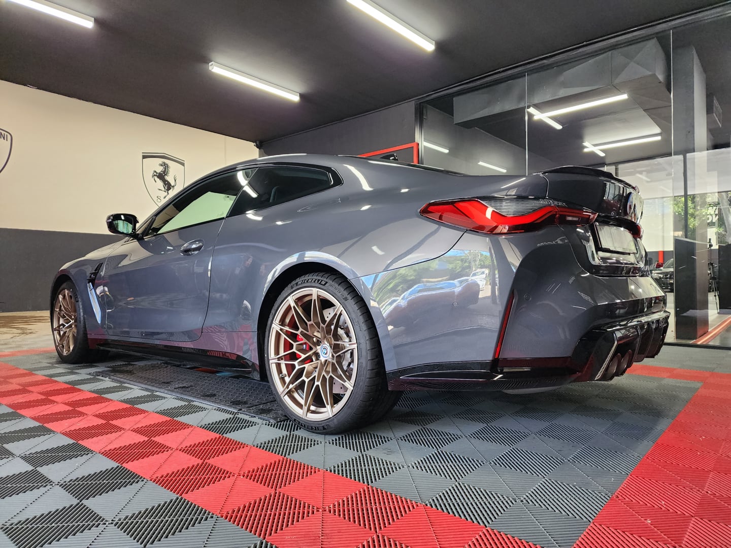 bmw paint protection firlm ceramic coating dry ice blasting sydney tigerr detailing studio