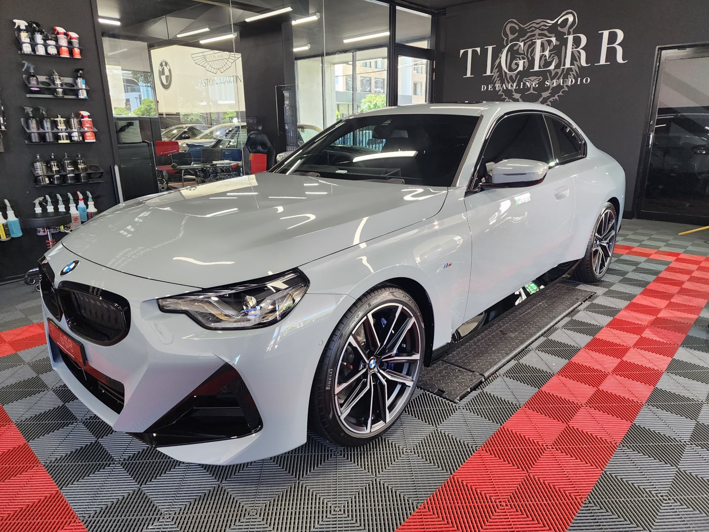 bmw paint protection firlm ceramic coating dry ice blasting sydney tigerr detailing studio