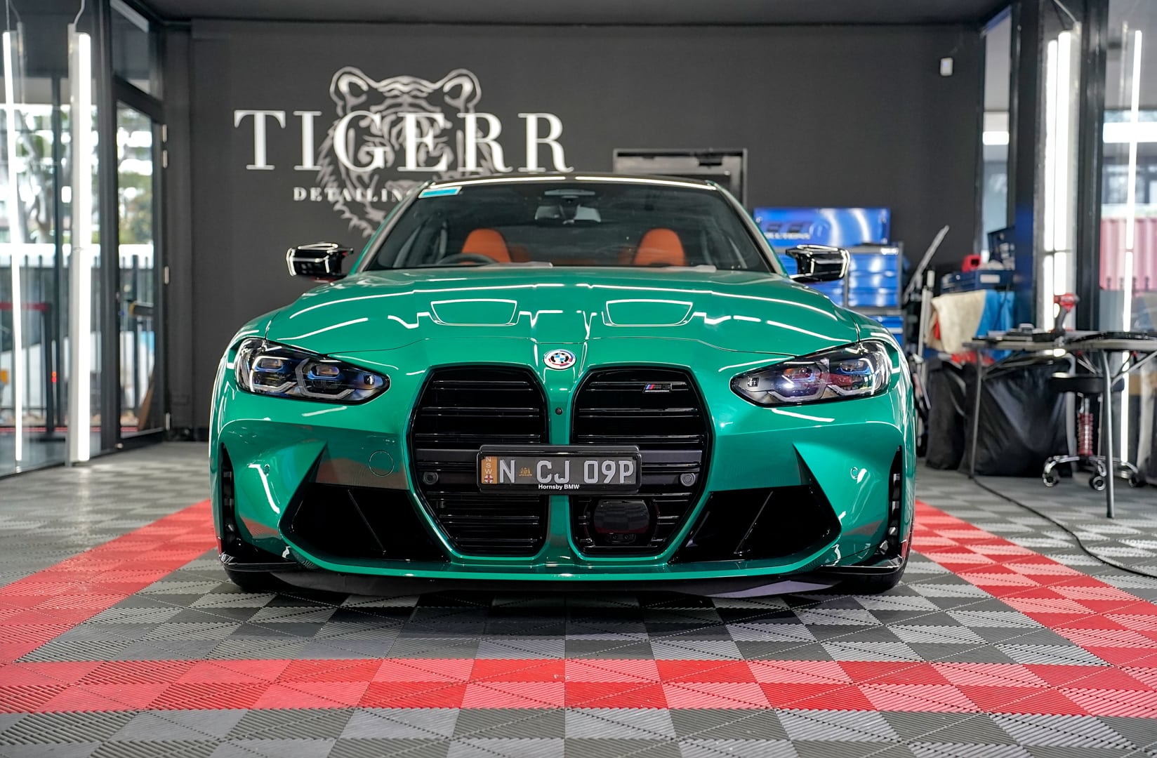 bmw paint protection firlm ceramic coating dry ice blasting sydney tigerr detailing studio