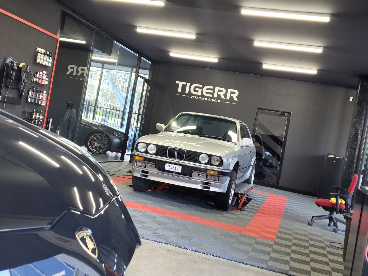 bmw paint protection firlm ceramic coating dry ice blasting sydney tigerr detailing studio