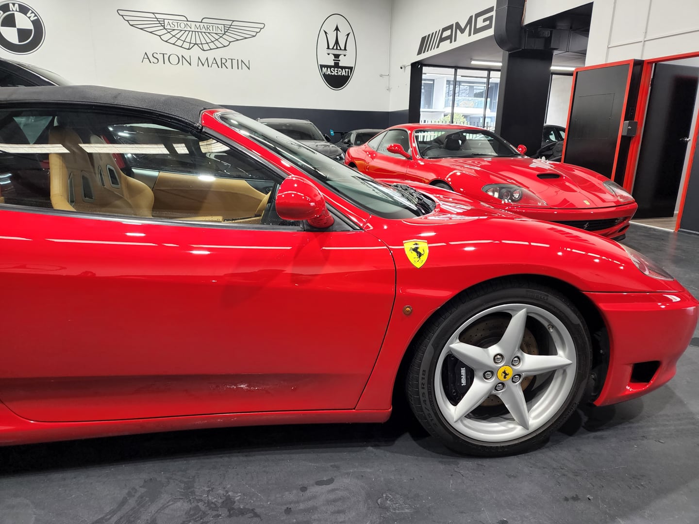 ferrari paint protection film ceramic coating dry ice blasting sydney tigerr detailing studio