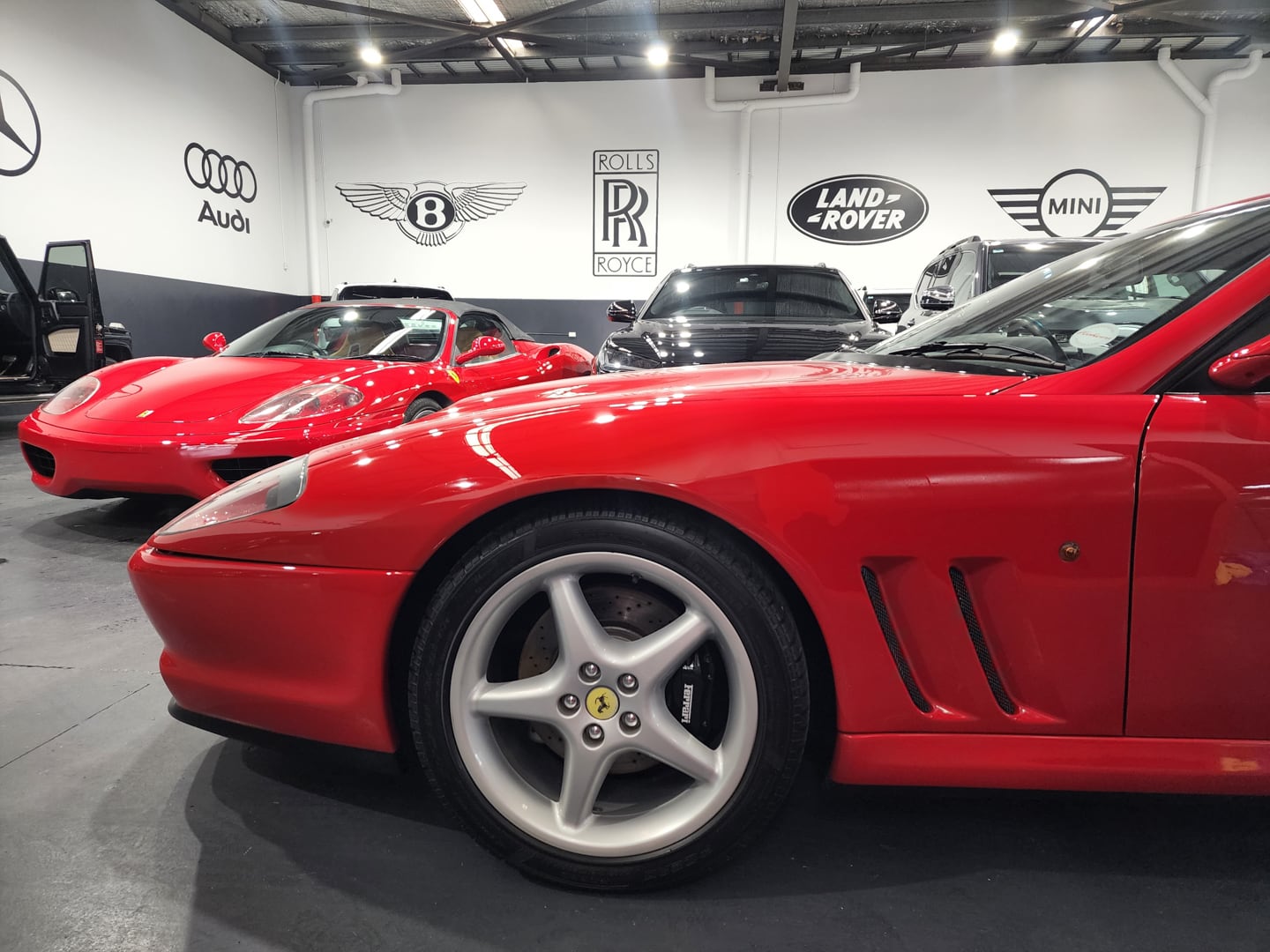 ferrari paint protection film ceramic coating dry ice blasting sydney tigerr detailing studio