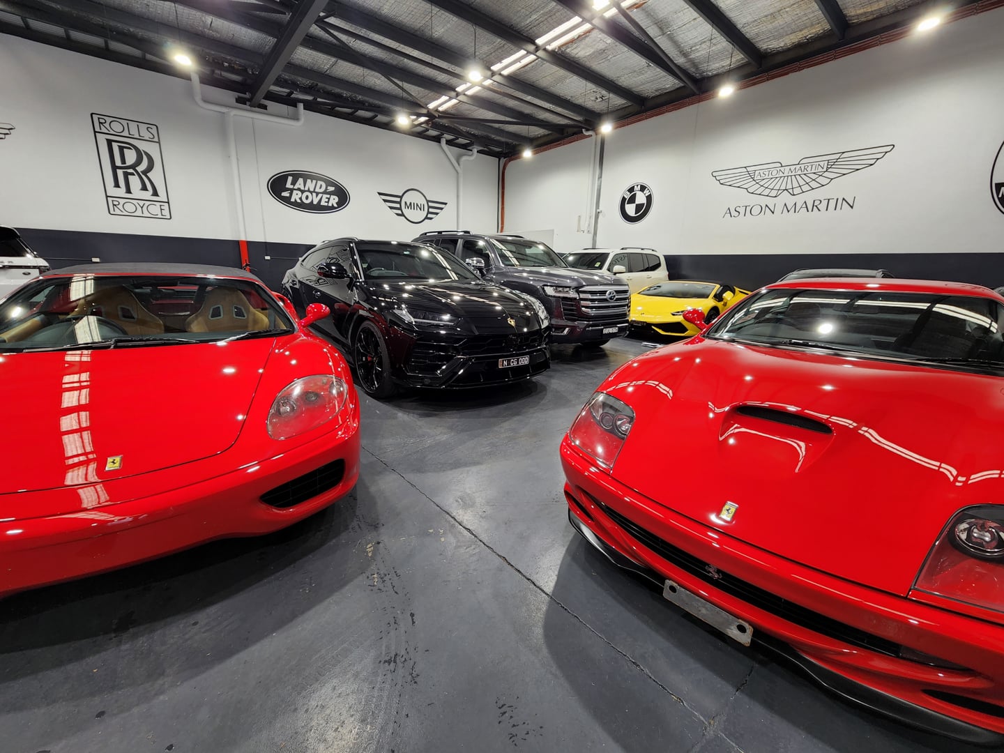 ferrari paint protection film ceramic coating dry ice blasting sydney tigerr detailing studio