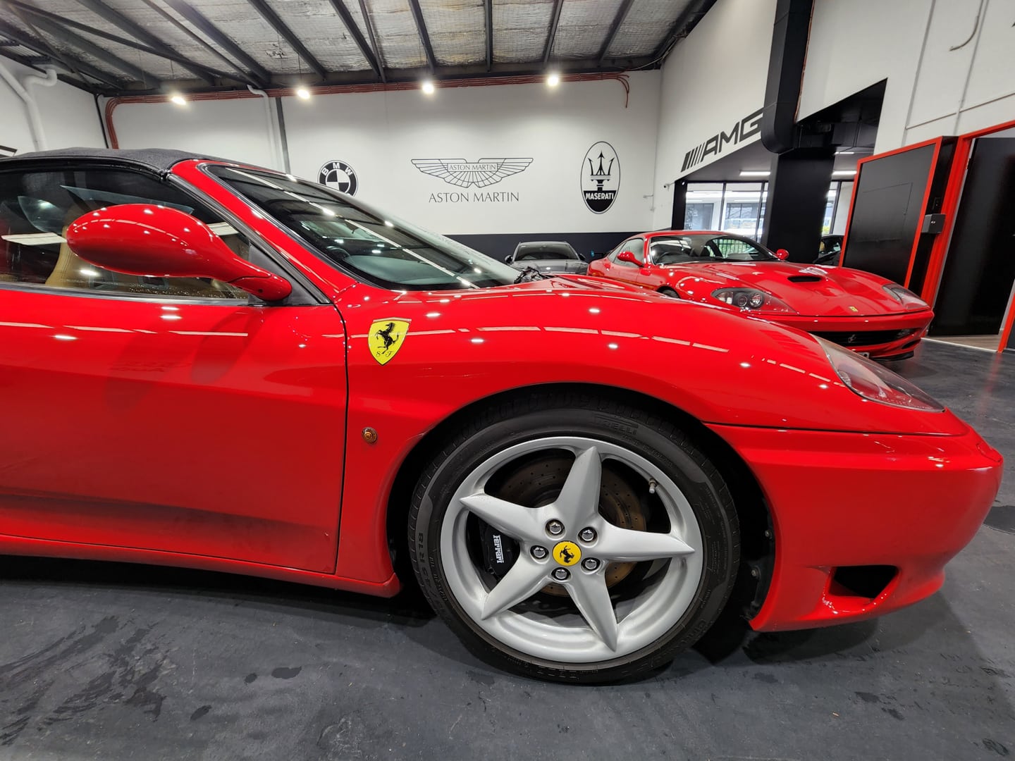 ferrari paint protection film ceramic coating dry ice blasting sydney tigerr detailing studio