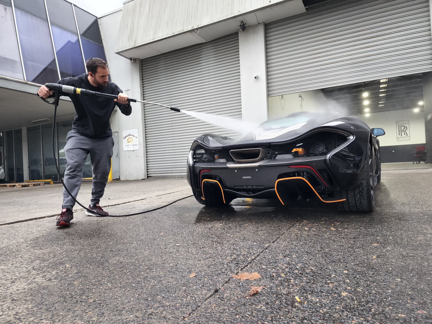 mclaren paint protection film ceramic coating dry ice blasting sydney tigerr detailing studio
