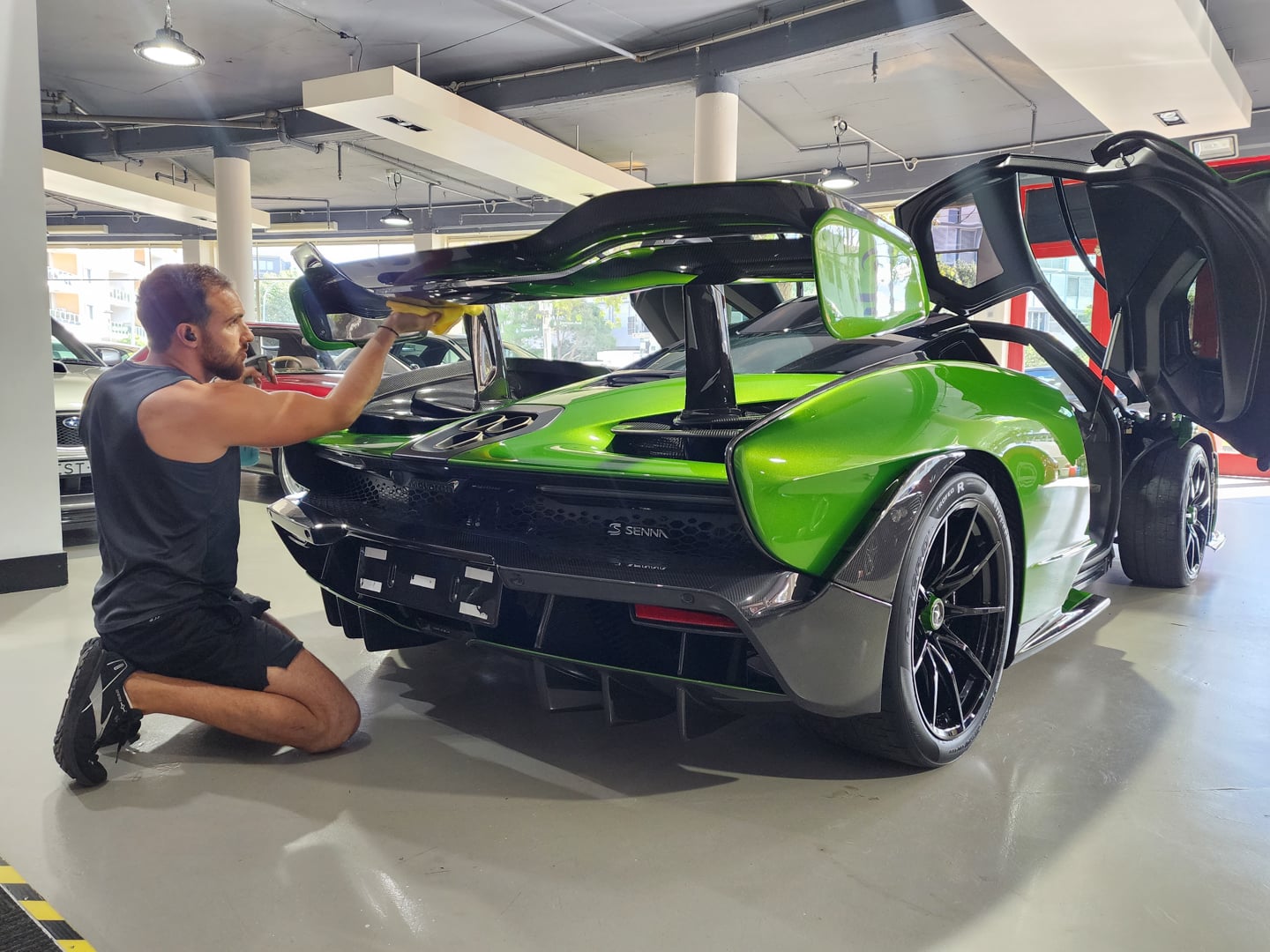 mclaren paint protection film ceramic coating dry ice blasting sydney tigerr detailing studio