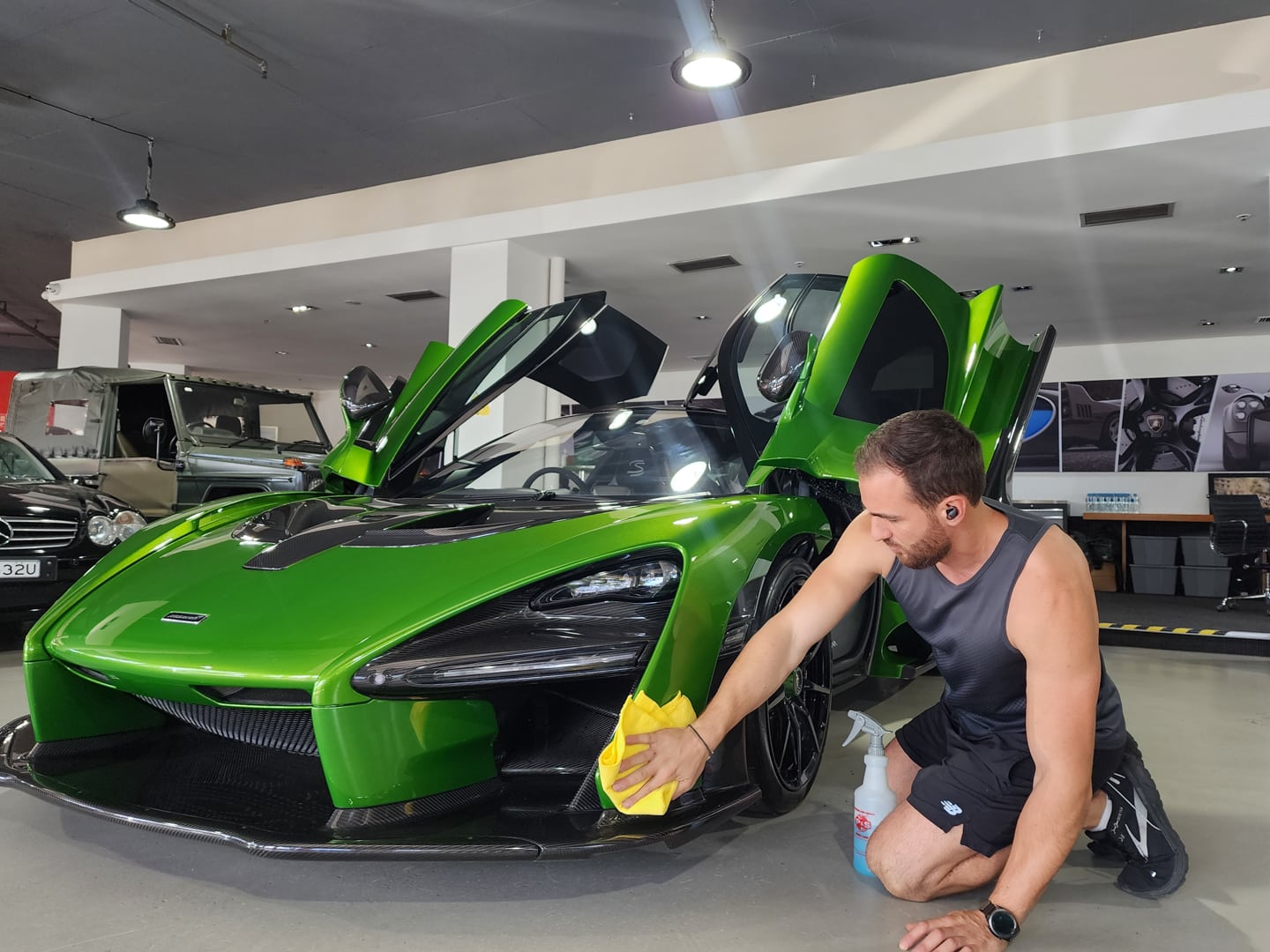 mclaren paint protection film ceramic coating dry ice blasting sydney tigerr detailing studio
