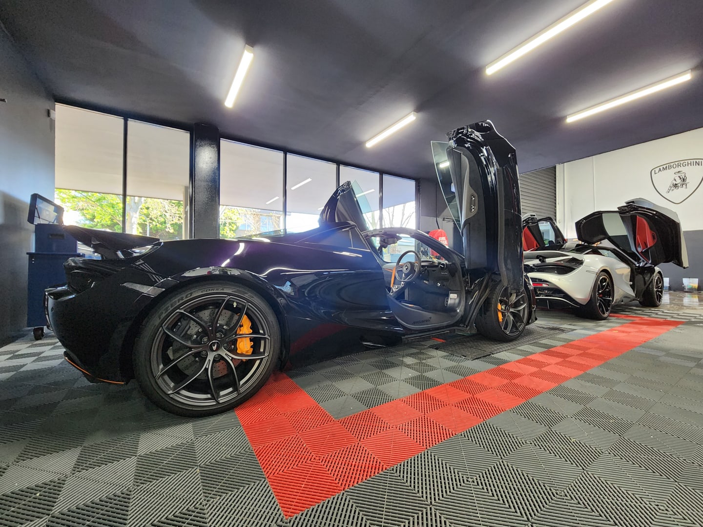 mclaren paint protection film ceramic coating dry ice blasting sydney tigerr detailing studio