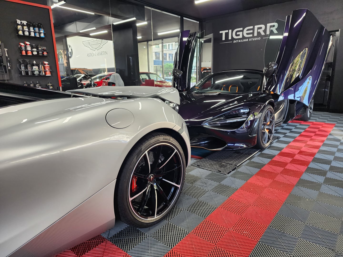 mclaren paint protection film ceramic coating dry ice blasting sydney tigerr detailing studio
