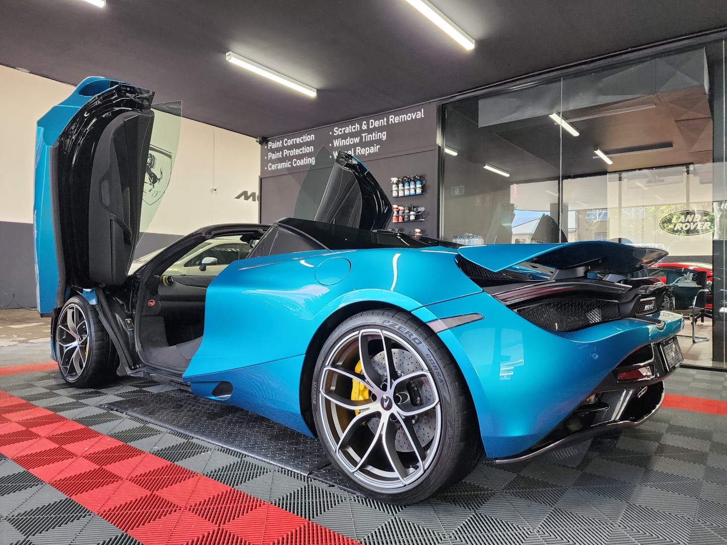 mclaren paint protection film ceramic coating dry ice blasting sydney tigerr detailing studio