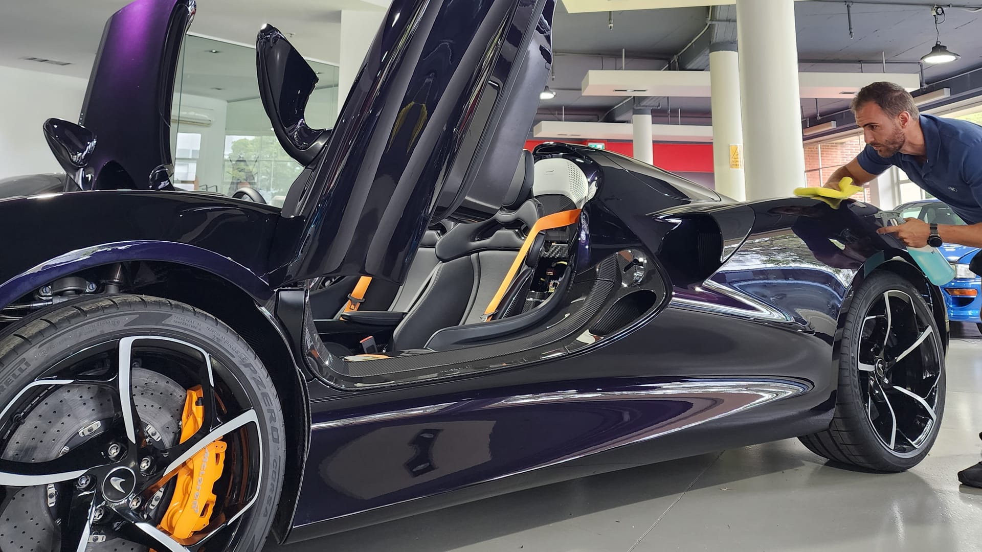mclaren paint protection film ceramic coating dry ice blasting sydney tigerr detailing studio