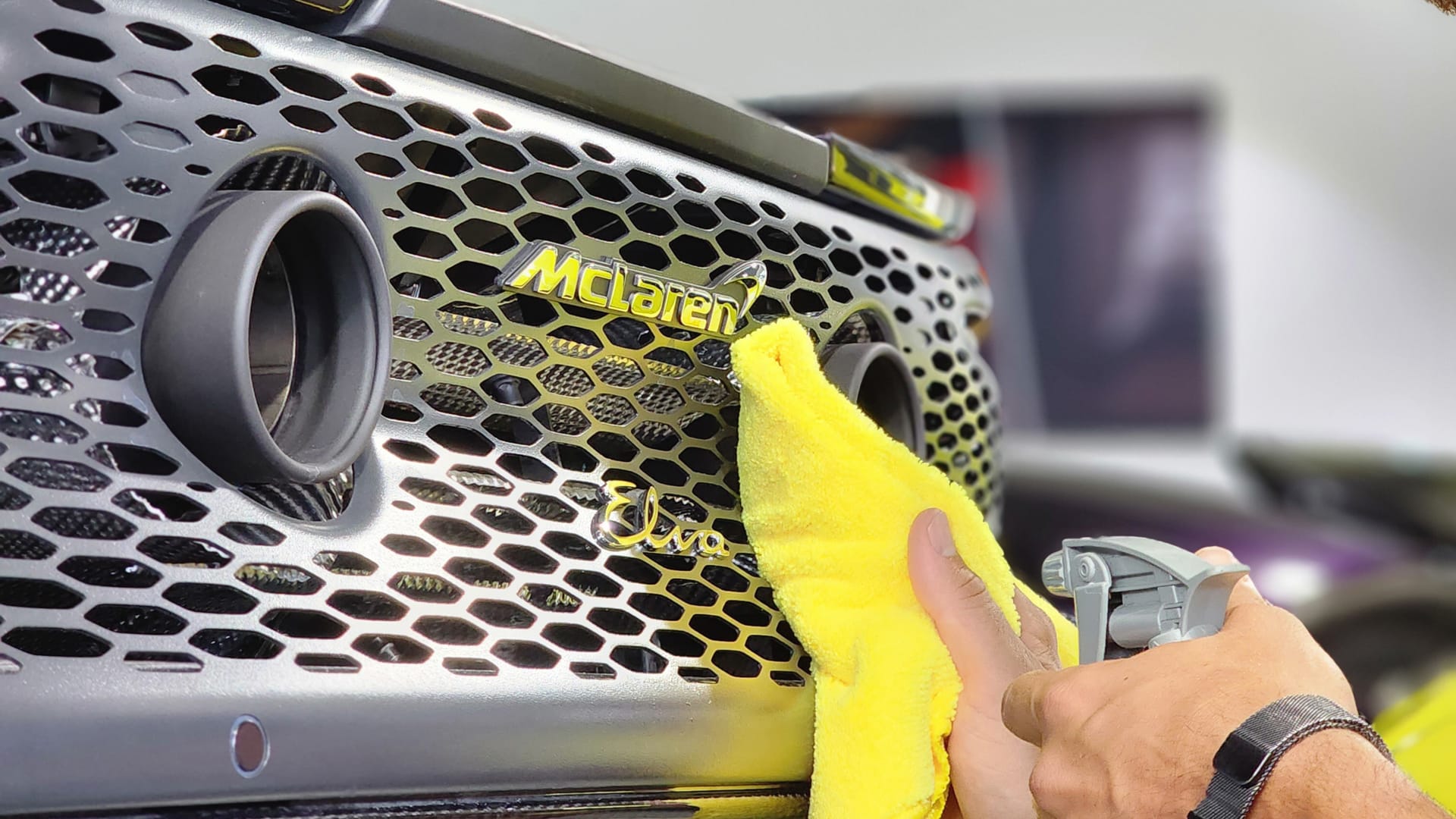 mclaren paint protection film ceramic coating dry ice blasting sydney tigerr detailing studio
