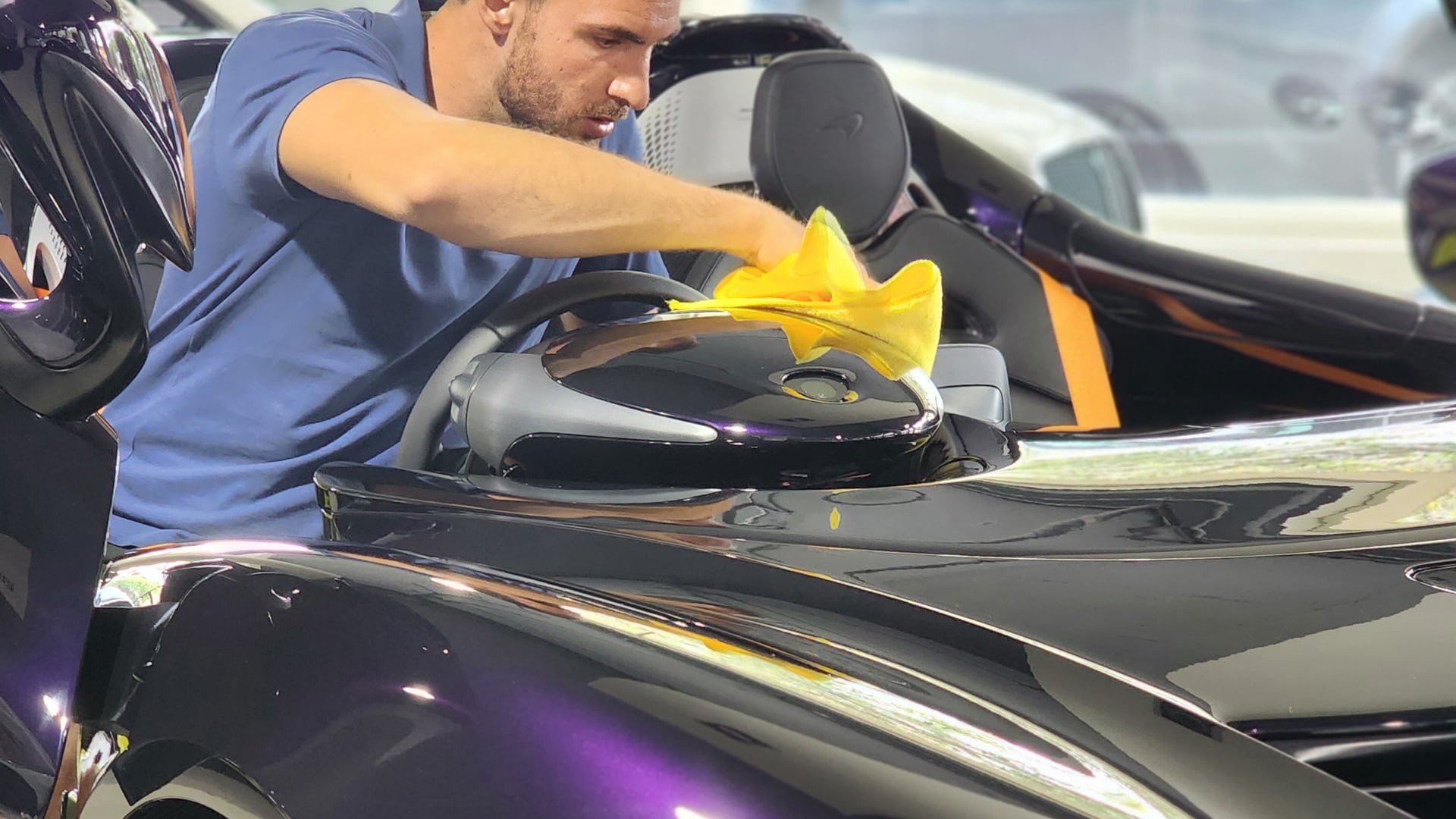 mclaren paint protection film ceramic coating dry ice blasting sydney tigerr detailing studio