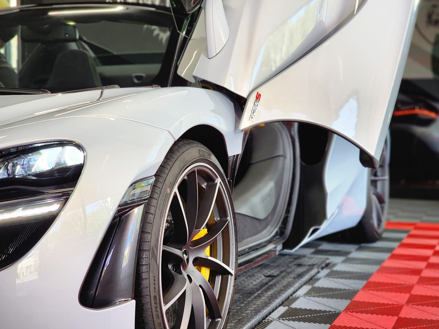 mclaren paint protection film ceramic coating dry ice blasting sydney tigerr detailing studio