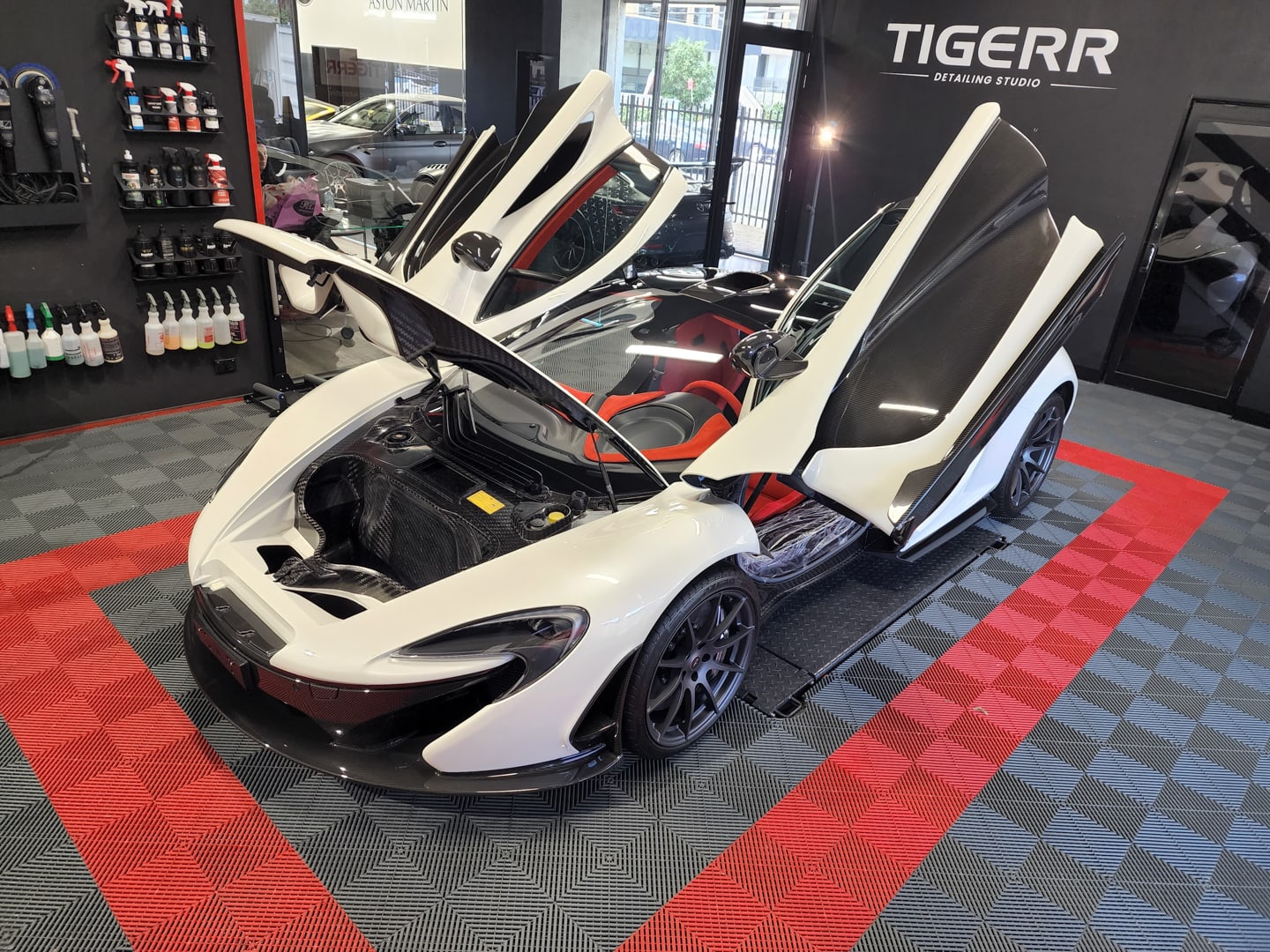 mclaren paint protection film ceramic coating dry ice blasting sydney tigerr detailing studio