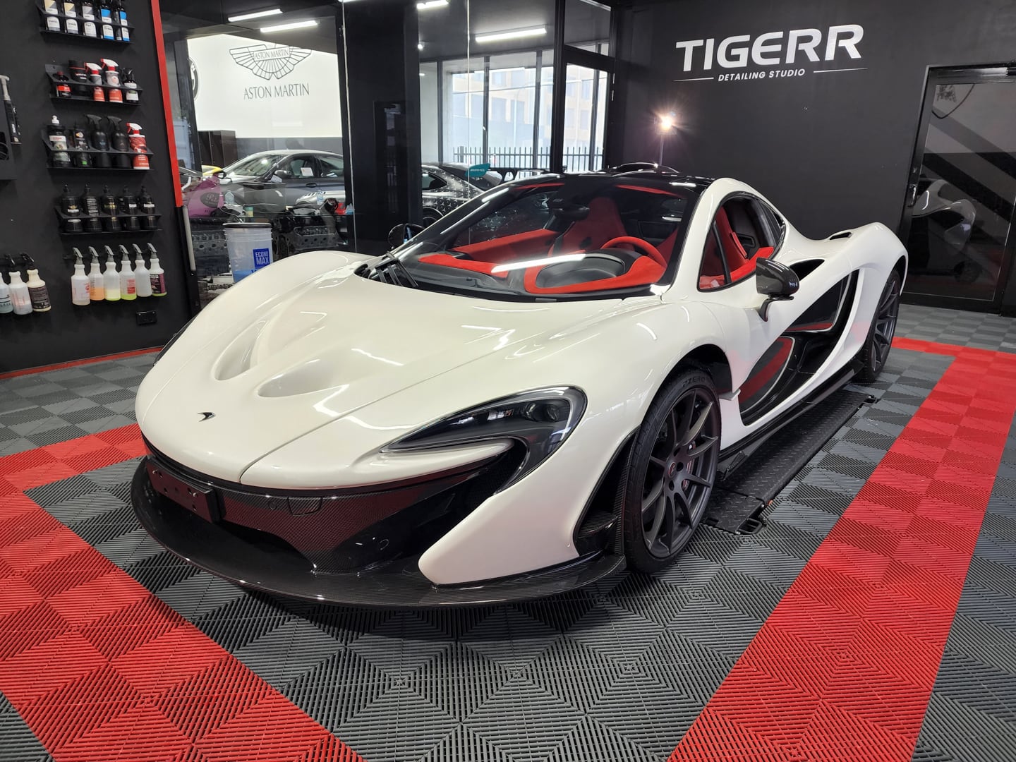 mclaren paint protection film ceramic coating dry ice blasting sydney tigerr detailing studio
