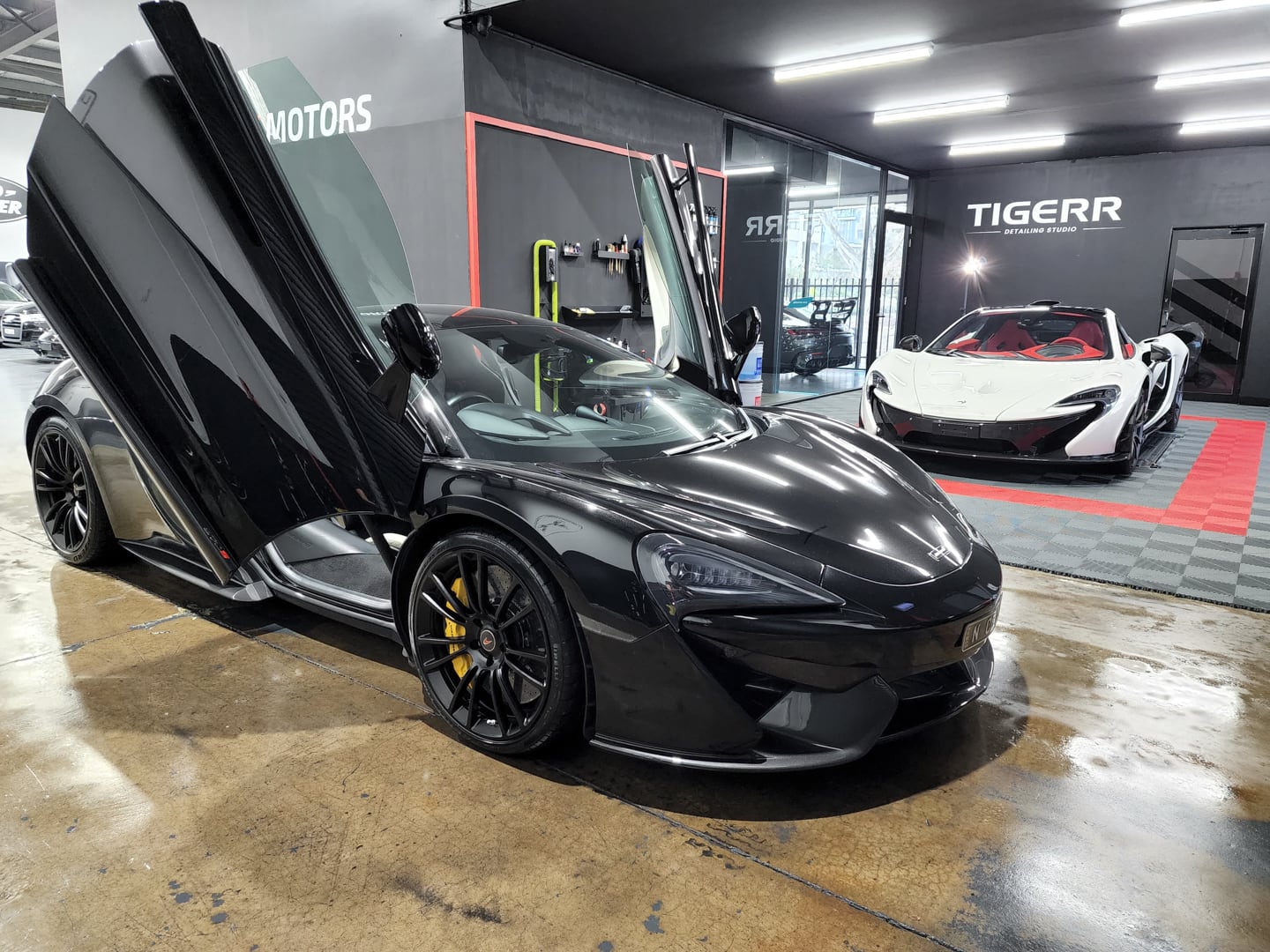 mclaren paint protection film ceramic coating dry ice blasting sydney tigerr detailing studio