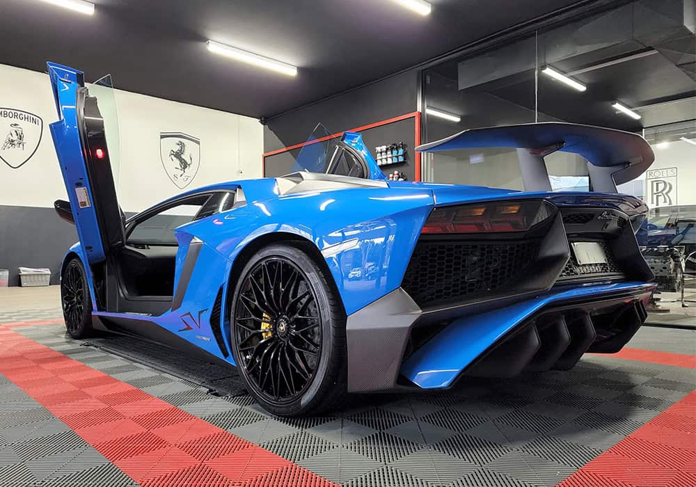 lamborghini ceramic coating sydney tigerr detailing