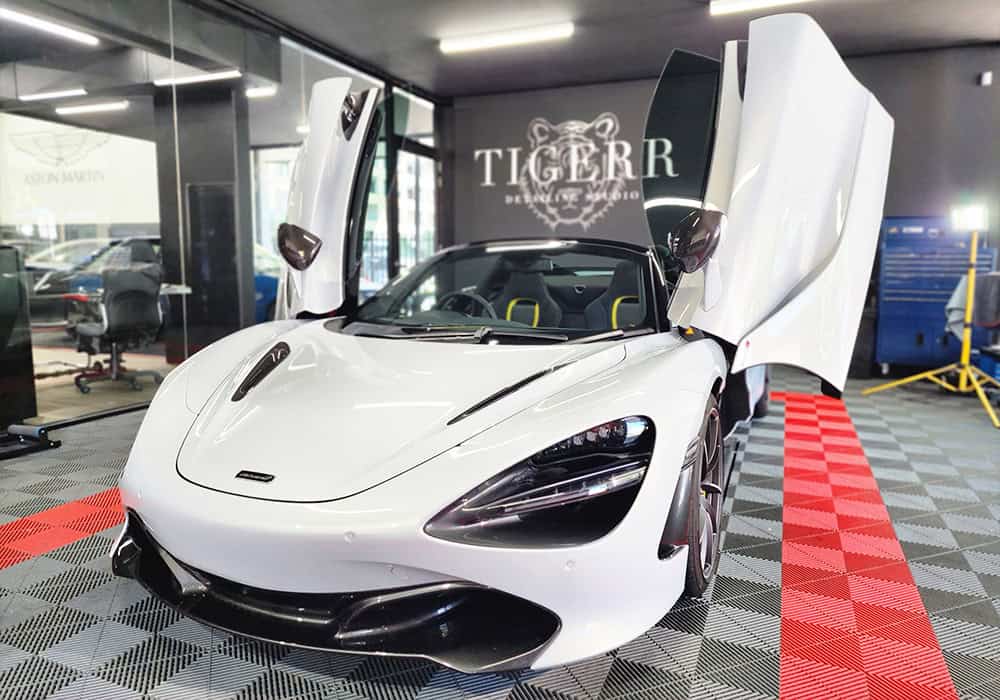 mclaren ppf paint protection film sydney tigerr detailing